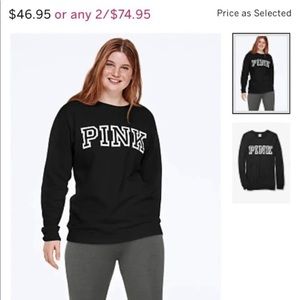 Victoria’s Secret PINK Campus Crewneck